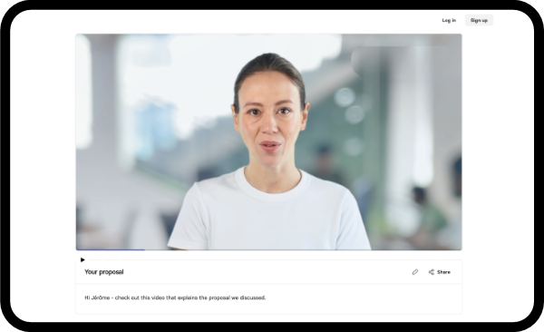 Création de vidéo personnalisée avec IA